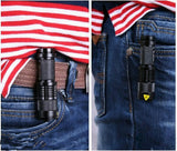 MINI CREE 2000LM LED ADJUSTABLE ZOOM FLASHLIGHT