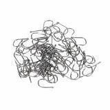 1000 Black Carbon Steel Barbed Hooks In Plastic Boxes (Sizes 3 To 12 / 100 Of Each)