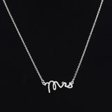 Beautiful bride-to-be 'Mrs' necklace Giveaway!