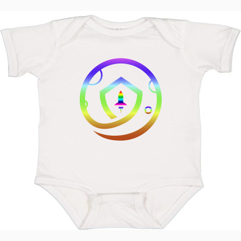 Safemoon Baby Onesie (Rainbow Logo)