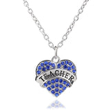Proud Teacher Necklace (fs)