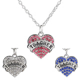 Proud Teacher Necklace (fs)