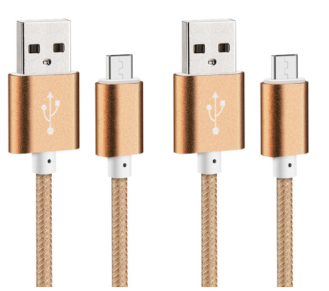 Tough Lightning Fast Colorful Nylon Micro USB Cable For Androids