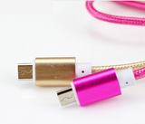 Tough Lightning Fast Colorful Nylon Micro USB Cable For Androids