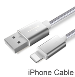 Tough Lightning Fast Colorful Nylon Micro USB Cable For iPhones