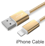 Tough Lightning Fast Colorful Nylon Micro USB Cable For iPhones