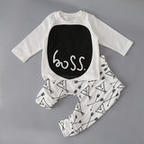 Long Sleeve Cotton Baby Jumpsuit Sets Unisex