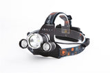 5000 Lumens T6 XM-L 3x LED Headlight