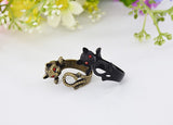 VINTAGE HANDMADE CAT RING FOR WOMEN AND GIRLS FASHION JEWELRY CUTE ANIMAL HELLO KITTY RINGS