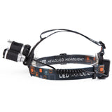 5000 Lumens T6 XM-L 3x LED Headlight