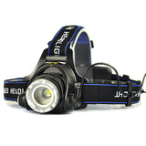 2000 Lumen Zoomable 3 Mode T6 XM-L 3x LED Headlight