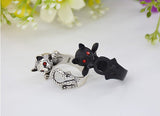 VINTAGE HANDMADE CAT RING FOR WOMEN AND GIRLS FASHION JEWELRY CUTE ANIMAL HELLO KITTY RINGS