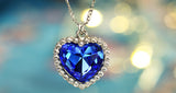 Crystal Heart of the Ocean Love Necklace
