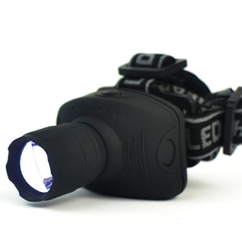 600 Lumen LED Zoomable Headlight