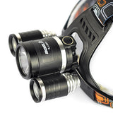 8000 Lumen T6 XM-L 3x LED Headlight