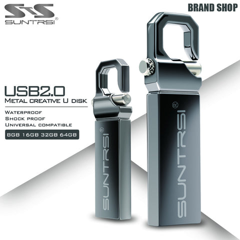 Waterproof Metal Super High Quality USB Flash Drive - 64gb 32gb 16gb 8gb 4gb