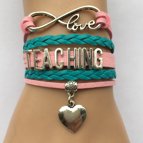 Love Teaching - Proud Teacher - Bracelet