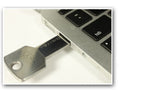 Waterproof Aluminum Key Size USB Flash Drive - 64gb 32gb 16gb 8gb 4gb