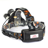 8000 Lumen T6 XM-L 3x LED Headlight