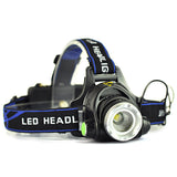 2000 Lumen Zoomable 3 Mode T6 XM-L 3x LED Headlight
