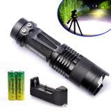 MINI CREE 2000LM LED ADJUSTABLE ZOOM FLASHLIGHT